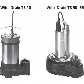 Погружной насос для сточных вод WILO TS 40/14 3-400-50-2-10M KA