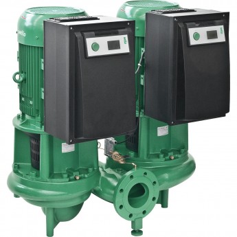 Циркуляционный насос с сухим ротором в исполнении INLINE с фланцевым соединением WILO CRONOTWIN-DL-E 200/260-22/4-R1